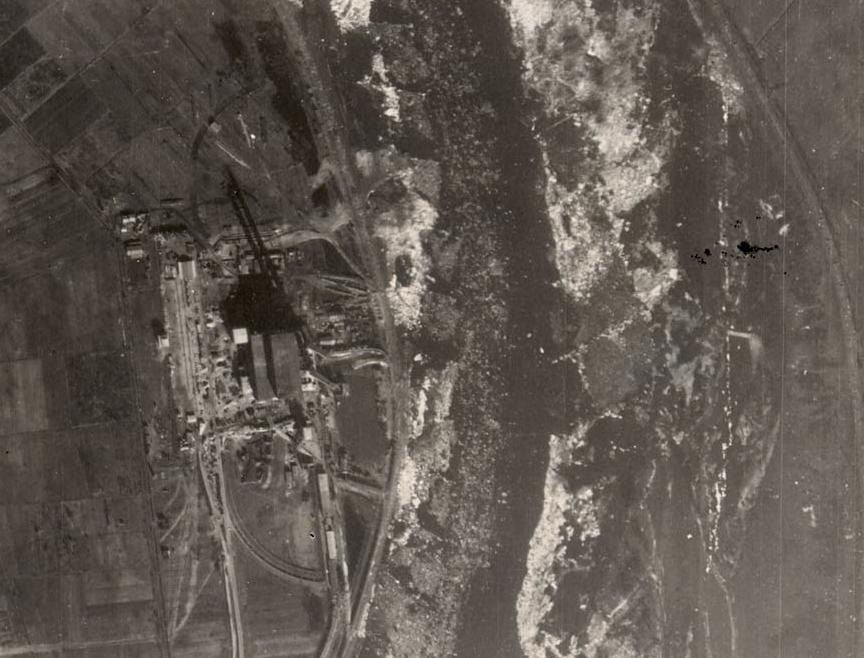 Luftbild 10.02.1945